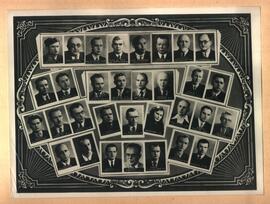 Викладачі Львівського університету. Фотографія з випускного альбому Механіко-математичного факультету
